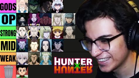 Ranking EVERY Hunter X Hunter Character From WEAKEST To STRONGEST