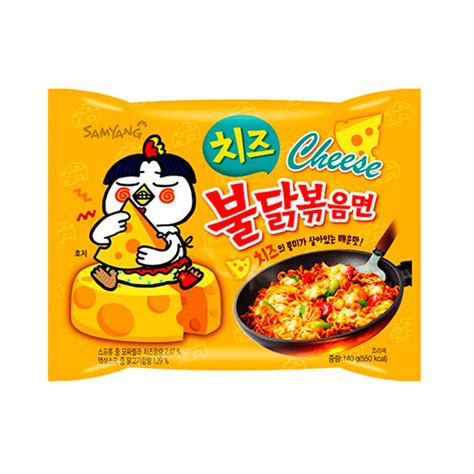 Cheese Hot Chicken Flavor Ramen G Hola Corea