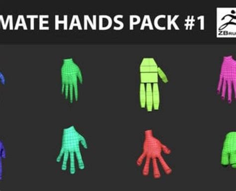 Ultimate Hands Assets Bundle #1 - FlippedNormals
