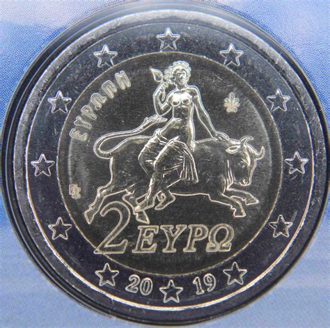 Greece 2 Euro Coin 2019 Euro Coins Tv The Online Eurocoins Catalogue