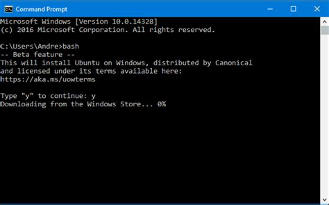 Get Started With Bash In Windows Anniversary Update