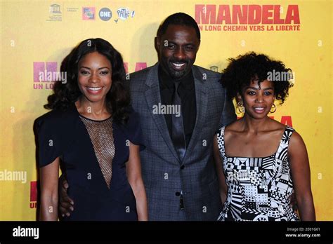 Naomie Harris Idris Elba And Lindiwe Matshikiza Arriving To The