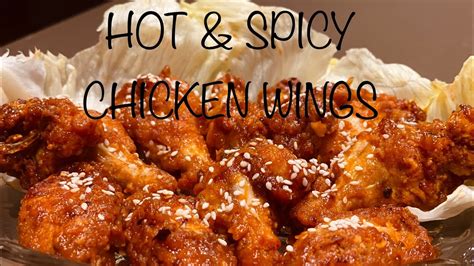 Hot And Spicy Chicken Wings Youtube