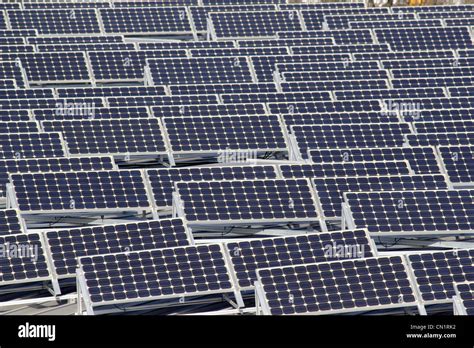 Photovoltaics Solar Energy Stock Photo Alamy