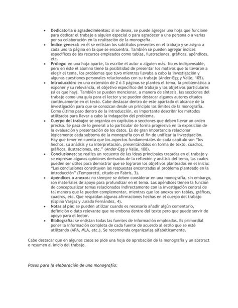 C Mo Hacer Una Monograf A Pdf