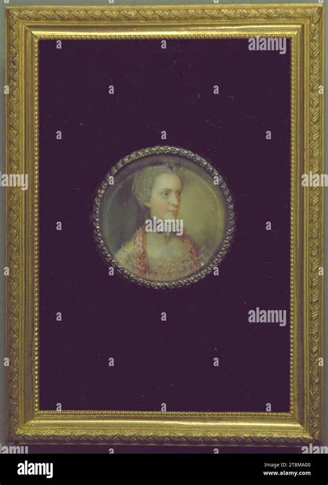 Maria Anna Archduchess Of Austria 1738 1789 In A Pink Dress With A