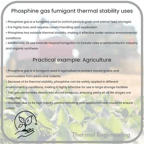 Phosphine Gas | Fumigant, Thermal Stability & Uses