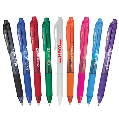 Energel X Retractable Gel Ink Pen BL107 Pentel Imprint