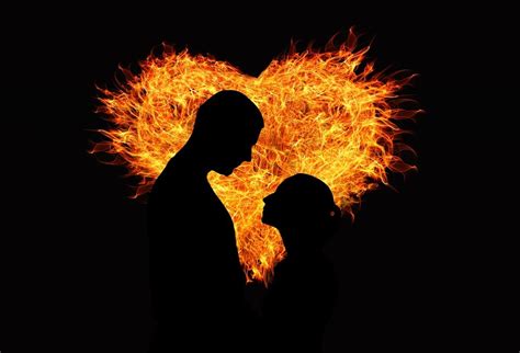 Download Heart Love Flame Royalty Free Stock Illustration Image