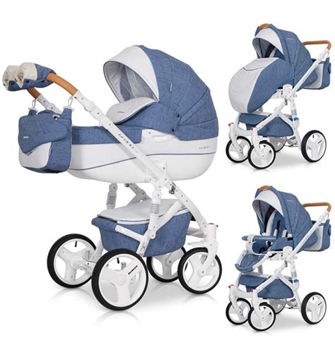 Коляска RIKO BRANO LUXE 2 В 1 ЦВЕТ 04 DENIM | отзывы