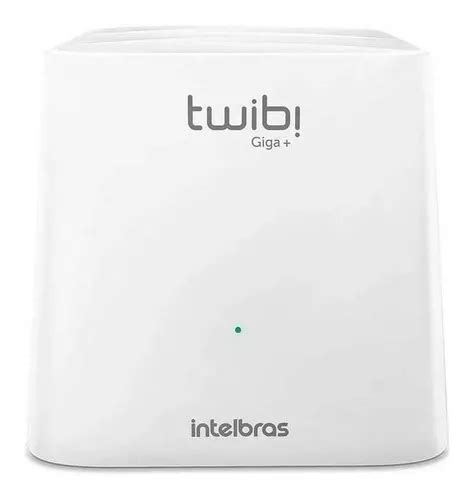 Roteador Sistema Wi fi Mesh Intelbras Twibi Giga Branco Frete grátis