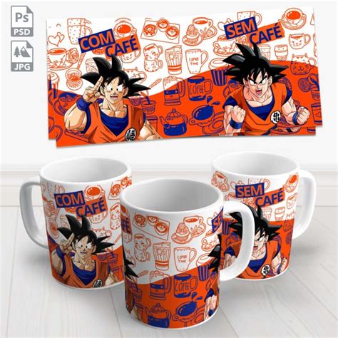 Caneca Goku Caf Sem Caf Sublima