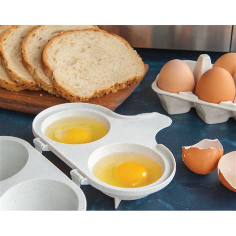 Nordic Ware Microwave 2 Cup Egg Poacher And Reviews Wayfair