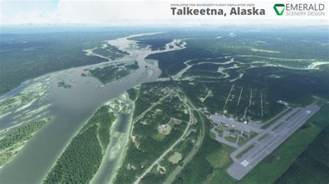 Talkeetna Airport Msfs Emerald Scenery Design