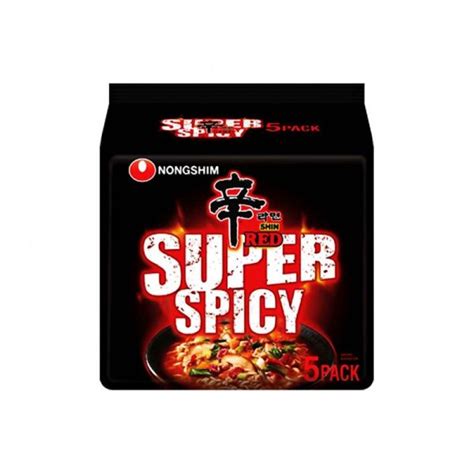 Nongshim Shin Ramyun Red Super Spicy Multipack 120G X5 Pachara