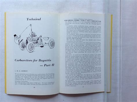 やや傷や汚れあり 63178特集Carburettors for Bugatti PartⅡ by H G CONWAY