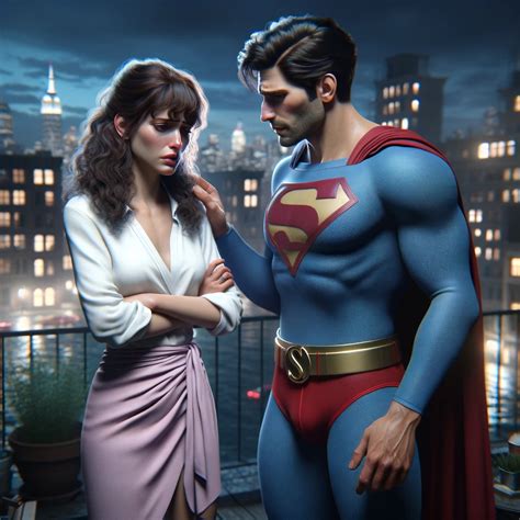 Superman Comforting Lois Lane By Wbatson99 On Deviantart