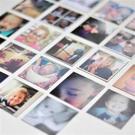 Square Photo Magnet Sets Custom Photo Magnets Personalized Etsy