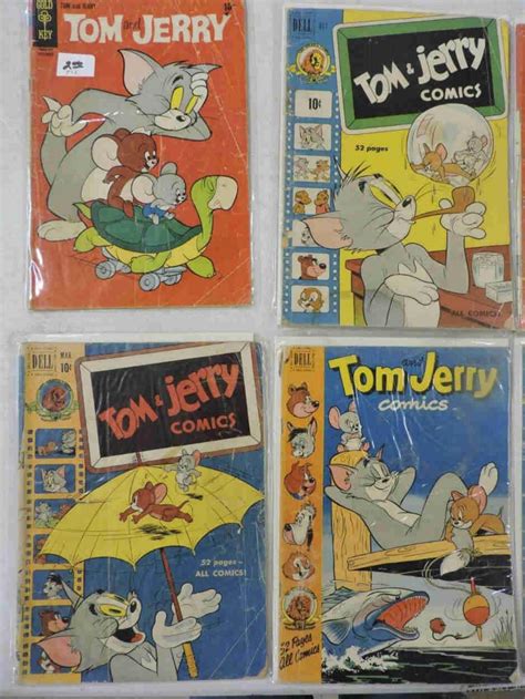 Lot - Tom And Jerry Comic Books