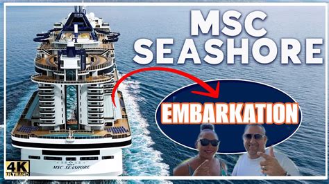 Msc Seashore Embarkation Day Cruise Vlog Youtube