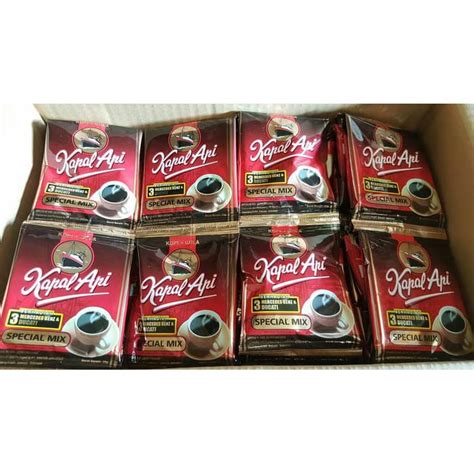 Jual Kopi Kapal Api Special Mix Dus Isi Sachet Shopee Indonesia