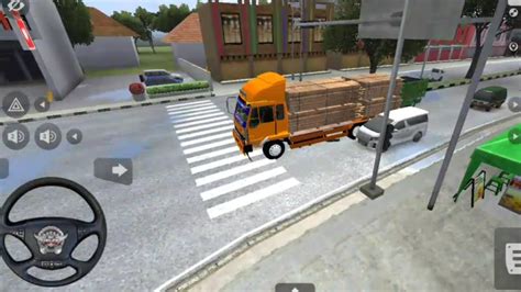 Truck Fuso Fighter Angkut Papan Kayu I Bus Simulator Indonesia 363