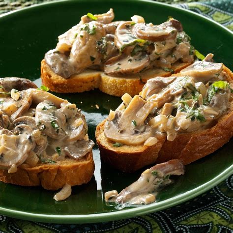 Creamy Mushroom Bruschetta Recipe How To Make It