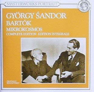 Mikrokosmos Bartok Bela Sandor Gy Rgy Amazon Es Cds Y Vinilos