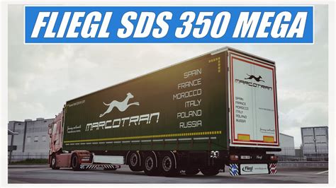 ETS 2 1 45 FLIEGL SDS 350 MEGA UPDATE YouTube