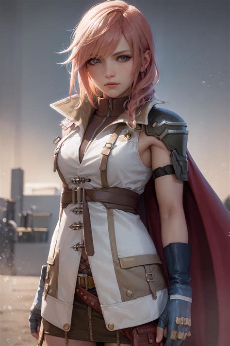 Ai Art Lora Model Lightning Final Fantasy Xiii Pixai