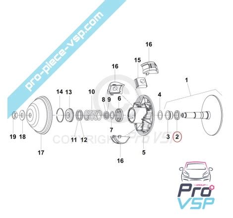 Roulement De Variateur Moteur Origine Voiture Sans Permis Aixam Ligier