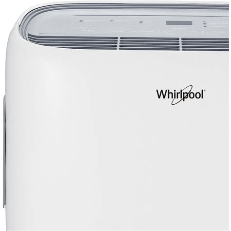 Whirlpool 50 Pint 2 Speed Dehumidifier With Built In Pump For Rooms 401 1000sq Ft White