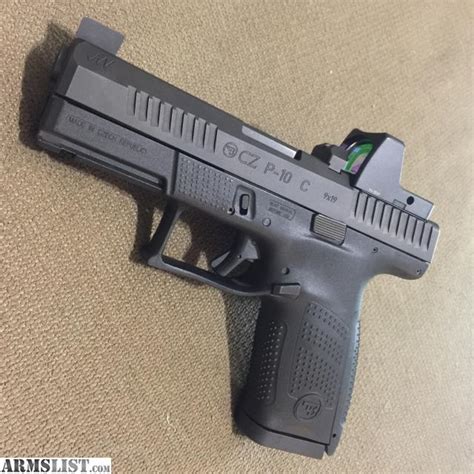 Armslist For Saletrade Cz P10c Rmr Cut Slide