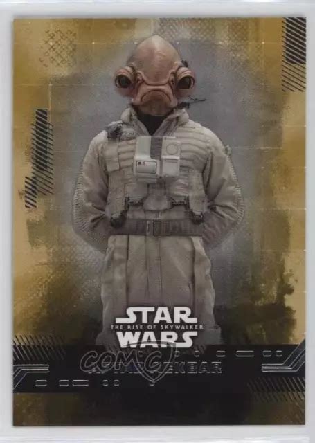 Topps Star Wars Rise Of Skywalker Series Or Aftab Ackbar