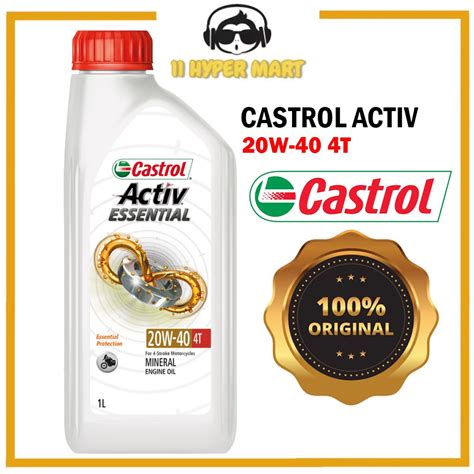 Castrol Go T W Castrol Activ Essential Sae Original