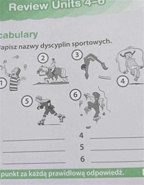 Napisz Nazwy Dyscyplin Sportowych Brainly Pl