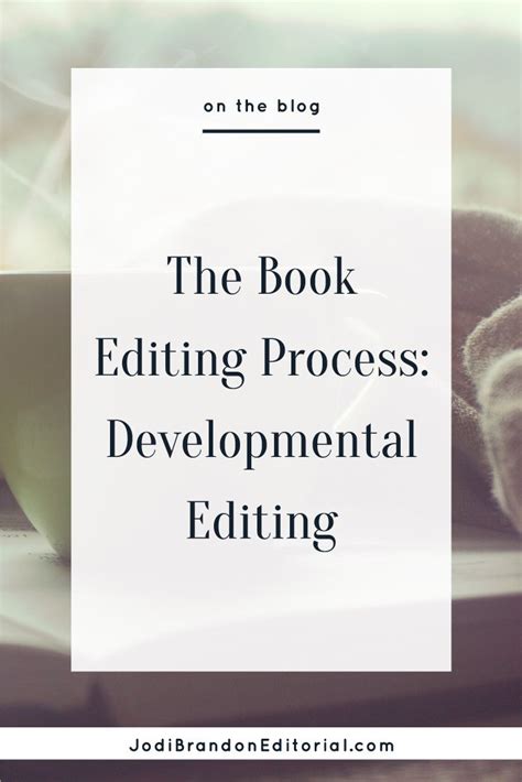 The book editing process developmental editing – Artofit