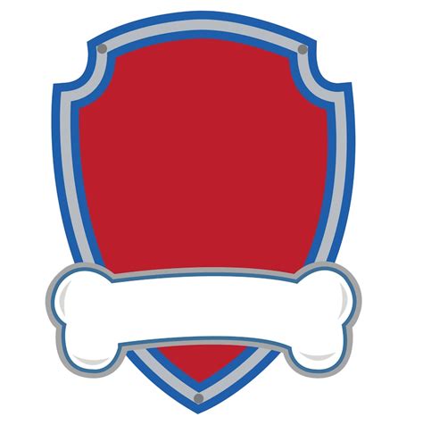 Paw Patrol Svg Paw Patrol Shield Svg Paw Patrol Shield Eps Etsy