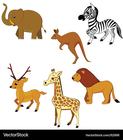 Animals cartoon Royalty Free Vector Image - VectorStock