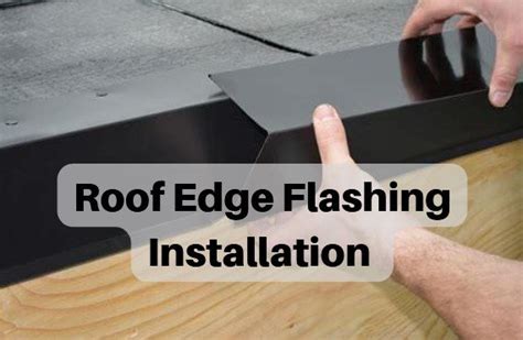 Flat Roof Edge Flashing Installation Process and Guidelines - Roof Tips