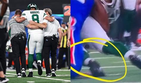 Slo Motion Video Shows Close Up Of Aaron Rodgers Injury And It Doesn T