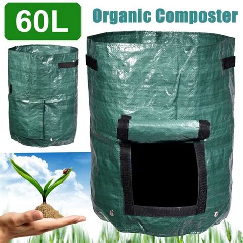 Camera Ip Composteur de jardin sac de culture 60L écologique sac de