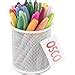 OSCO Arctic White Wire Mesh Pen Pot PP1 WHITE Amazon Co Uk