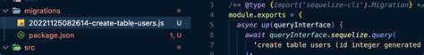 Esm Sequelize Db Migrate