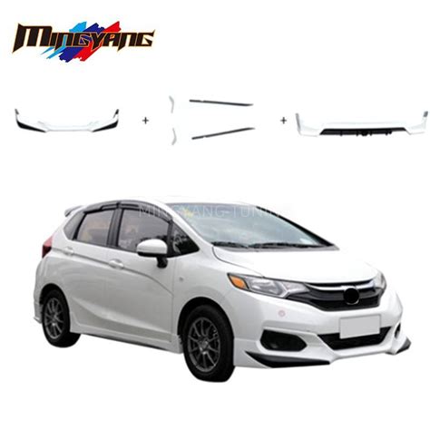 PP Plastics Mugen Design Auto Parts Car Bumper For Honda Jazz Fit Gk5