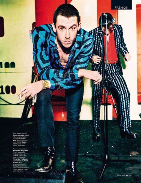 Alex Turner And Miles Kane Rock Spring Fashions For British Gq The Fashionisto