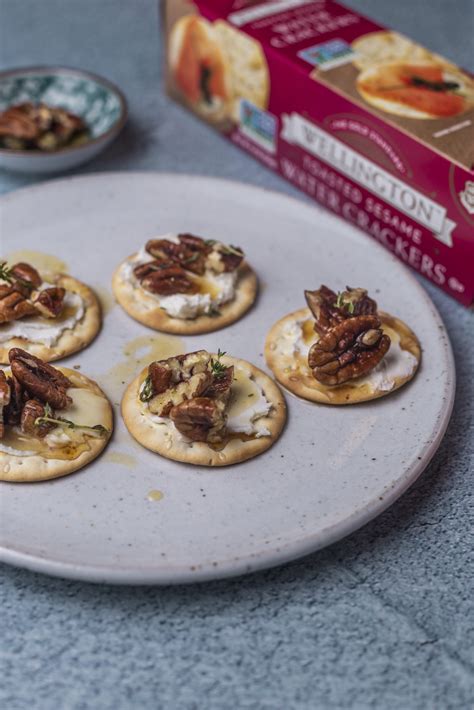 Maple Goat Cheese Cracker Wellington Crackers