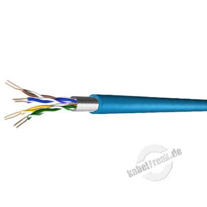 Draka Patchkabel UC300 S26 Cat 5e F UTP Halogenfrei Blau 1000 M