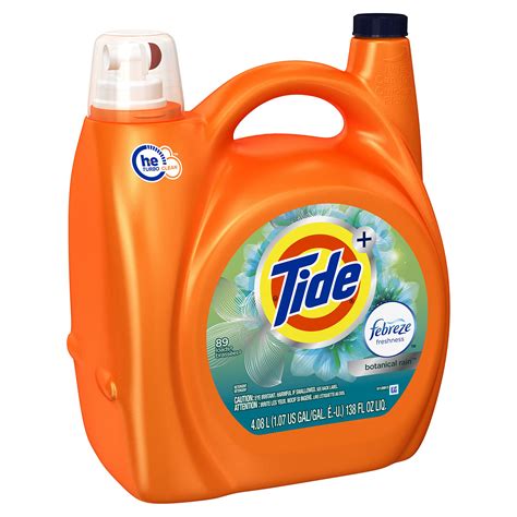 Mua Tide Plus Febreze Freshness Botanical Rain He Turbo Clean Liquid