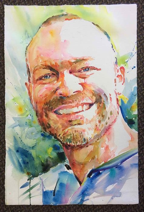 David Lobenberg Portrait Art Watercolor Portraits Portrait Drawing